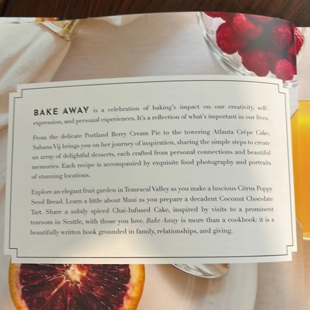 Bake Away Cookbook ( supporting child hunger organizations)